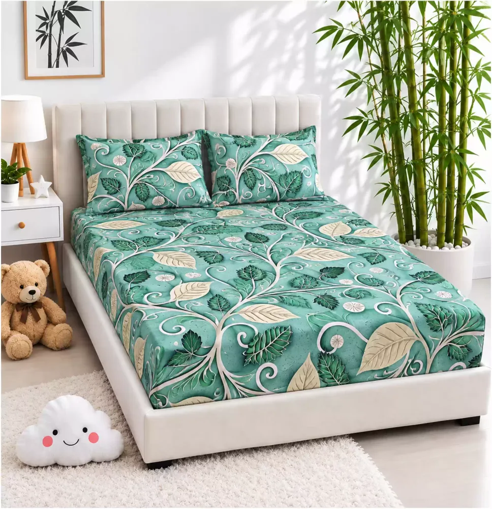 Home Tex King Size Cotton Bed Sheet